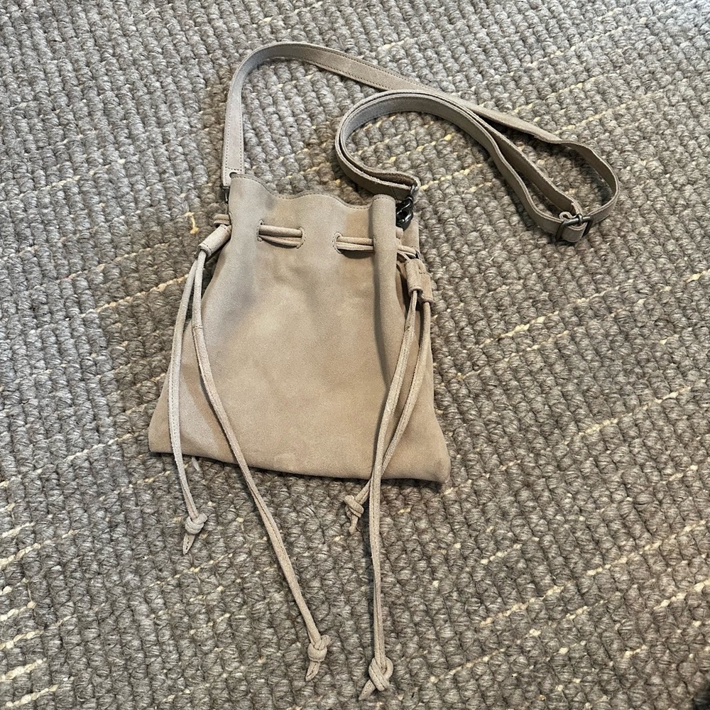 Free People Billie Suede Crossbody Bag